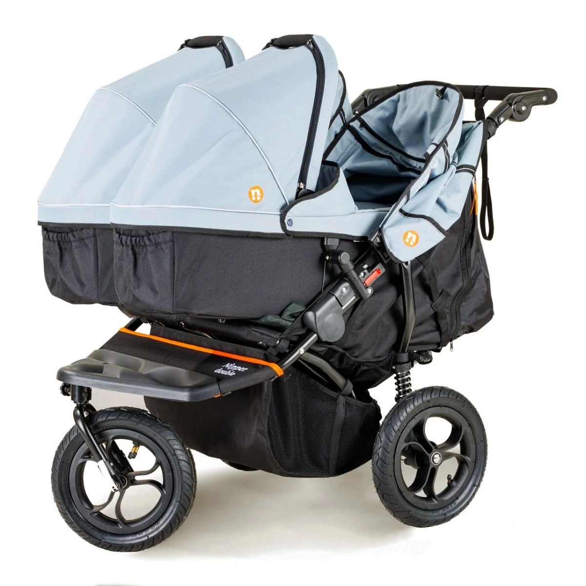 Out N About Nipper V5 Twin Starter Bundle - Rocksalt Grey 4 Out N About Nipper V5 Twin Starter Bundle - Rocksalt Grey - Image 2