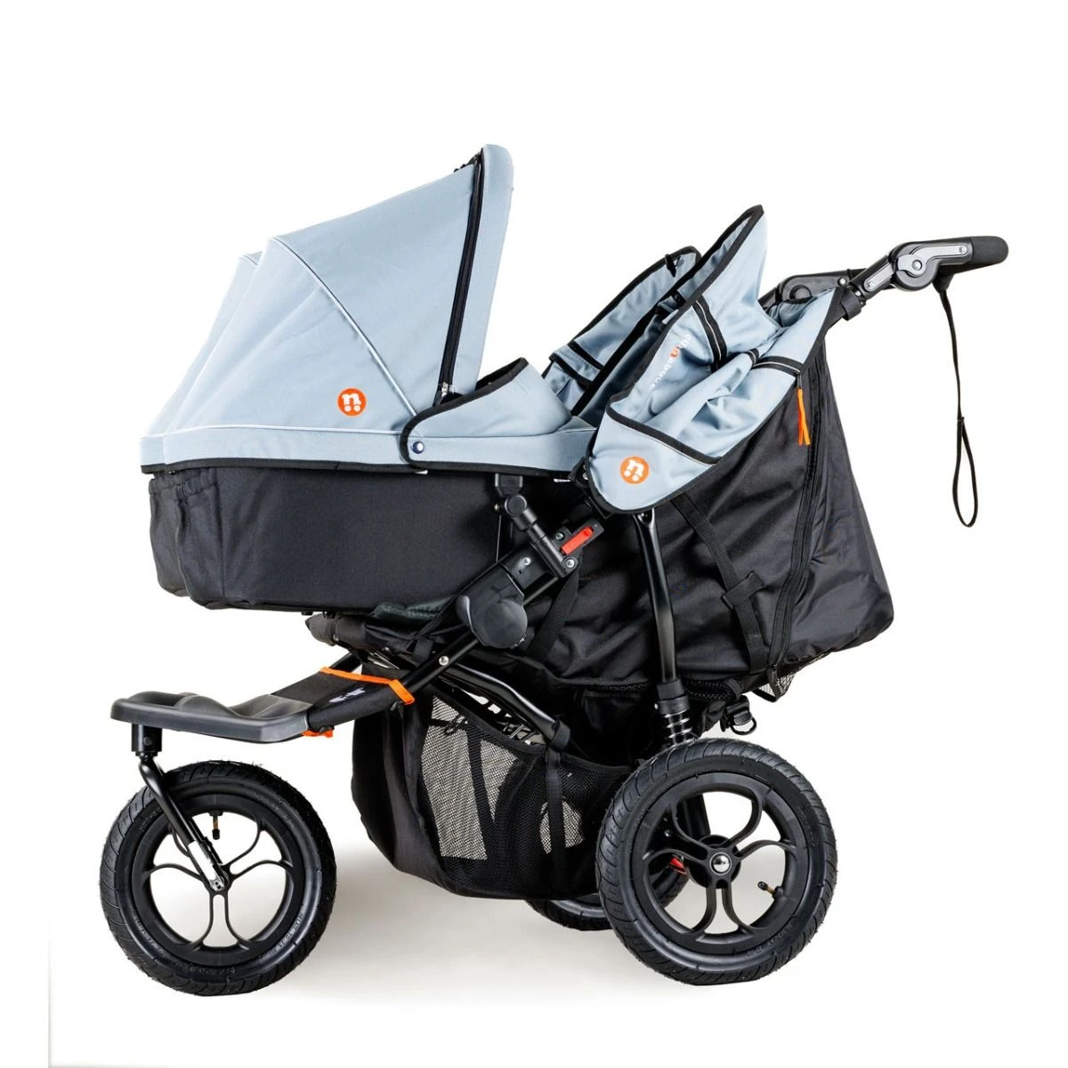 Out N About Nipper V5 Twin Starter Bundle - Rocksalt Grey 5 Out N About Nipper V5 Twin Starter Bundle - Rocksalt Grey - Image 3