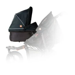 Out N About Nipper V5 Single Carrycot - Forest Black -Baby Products Store out n about single carrycot v5 black 3