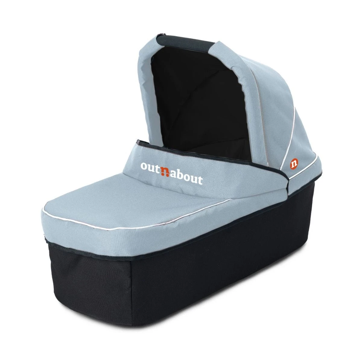 Out N About Nipper V5 Single Carrycot - Rocksalt Grey 3 Out N About Nipper V5 Single Carrycot - Rocksalt Grey