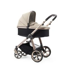 BabyStyle Oyster 3 Essential 5 Piece Cybex Cloud T Bundle - Creme Brulee -Baby Products Store oyster3 creme brulee 3 4