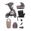 Silver Cross Reef + First Bed Folding Carrycot + Ultimate Pack - Motion All Size - Earth 2 Silver Cross Reef + First Bed Folding Carrycot + Ultimate Pack - Motion All Size - Earth -Baby Products Store reef first bed carrycot ultimate pack motion earth 1