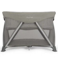Nuna SENA Aire Travel Cot With Zip On Bassinet - Frost -Baby Products Store sena aire travel cot frost 4