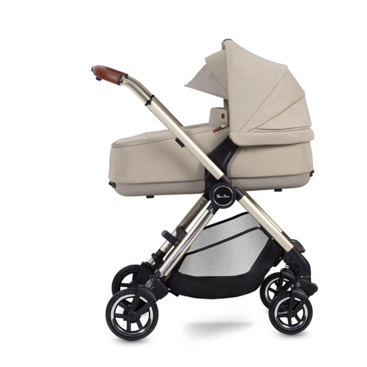 Silver Cross Dune Compact Folding Carrycot - Stone 5 Silver Cross Dune Compact Folding Carrycot - Stone - Image 3