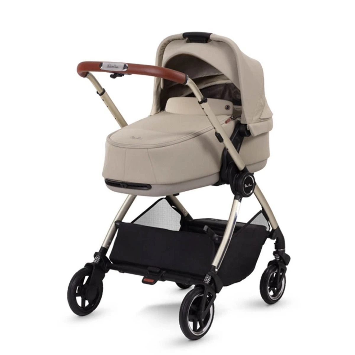 Silver Cross Dune Compact Folding Carrycot - Stone 6 Silver Cross Dune Compact Folding Carrycot - Stone - Image 4