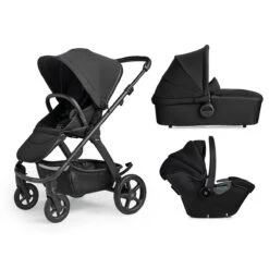 Silver Cross Tide 3-in-1 Pram + Dream I-Size Car Seat - Space