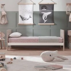 Silver Cross Finchley Cot Bed & Wardrobe Set - Oak/White 18 Silver Cross Finchley Cot Bed & Wardrobe Set - Oak/White -Baby Products Store silver cross furniture finchley oak cot bed detail 1 2