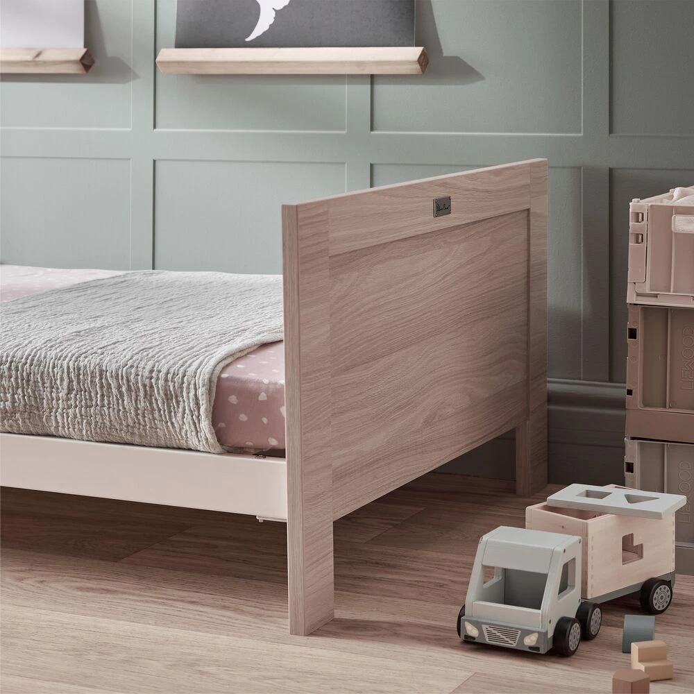 Silver Cross Finchley Cot Bed & Wardrobe Set - Oak/White 10 Silver Cross Finchley Cot Bed & Wardrobe Set - Oak/White - Image 8