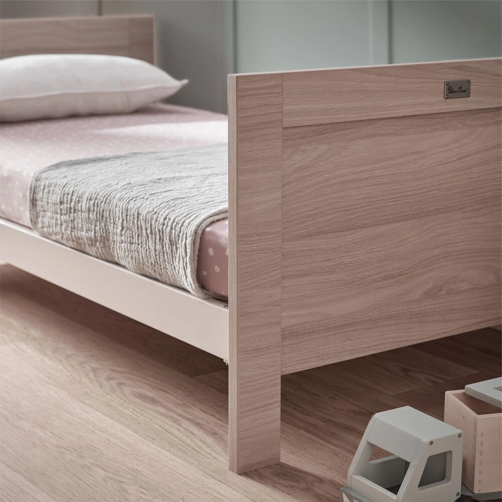 Silver Cross Finchley Cot Bed & Wardrobe Set - Oak/White 11 Silver Cross Finchley Cot Bed & Wardrobe Set - Oak/White - Image 9