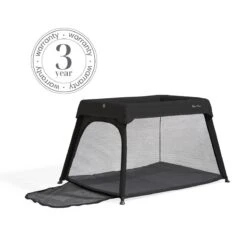 Silver Cross Slumber 3-in-1 Travel Cot - Carbon -Baby Products Store slumber carbon amazon3