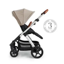 Silver Cross Tide 3-in-1 Pram With Accessory Pack - Stone -Baby Products Store tide and accessory pack stone 3