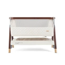 Tutti Bambini CoZee Luxe Bedside Crib - Walnut/Cream 15 Tutti Bambini CoZee Luxe Bedside Crib - Walnut/Cream -Baby Products Store tutti bambini cozee luxe bedside crib walnut cream 3