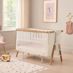 Tutti Bambini CoZee XL Complete Birth To 4+ Years Package - Scandinavian Walnut/Ecru -Baby Products Store tutti bambini cozee xl bedside crib cot scandinavian walnut ecru 3 1