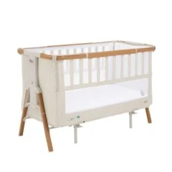 Tutti Bambini CoZee XL Complete Birth To 4+ Years Package - Scandinavian Walnut/Ecru -Baby Products Store tutti bambini cozee xl bedside crib cot scandinavian walnut ecru 4 1