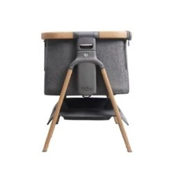 Tutti Bambini CoZee Air Bedside Crib - Oak And Charcoal -Baby Products Store tutti bambini 0001s 0019 cozee air oak charcoal 8