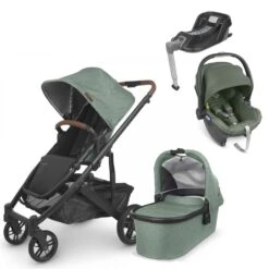 UPPAbaby CRUZ V2 Travel System With Mesa ISize + IsoFix Base -Baby Products Store uppababy cruz mesa base gwen 1