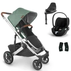UPPAbaby CRUZ V2 Pushchair With Cybex Cloud T + Rotating IsoFix Base -Baby Products Store uppababy cruz pushchair only cloud t base emmett 1