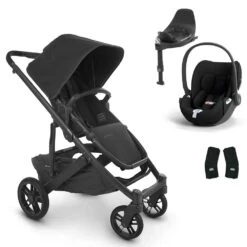UPPAbaby CRUZ V2 Pushchair With Cybex Cloud T + Rotating IsoFix Base