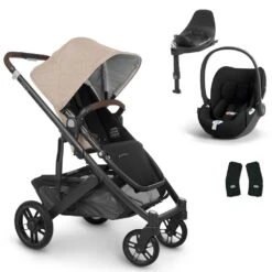 UPPAbaby CRUZ V2 Pushchair With Cybex Cloud T + Rotating IsoFix Base -Baby Products Store uppababy cruz pushchair only cloud t base liam 1