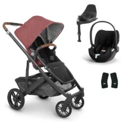 UPPAbaby CRUZ V2 Pushchair With Cybex Cloud T + Rotating IsoFix Base -Baby Products Store uppababy cruz pushchair only cloud t base lucy 1