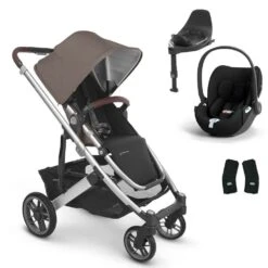 UPPAbaby CRUZ V2 Pushchair With Cybex Cloud T + Rotating IsoFix Base -Baby Products Store uppababy cruz pushchair only cloud t base theo 1