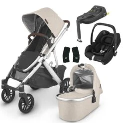 UPPAbaby VISTA V2 Travel System With Maxi-Cosi Cabriofix ISize + IsoFix Base -Baby Products Store uppababy vista v2 cabriofix isize and base declan 3