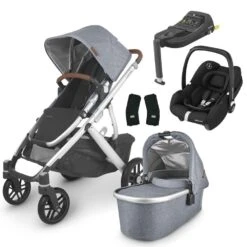 UPPAbaby VISTA V2 Travel System With Maxi-Cosi Cabriofix ISize + IsoFix Base -Baby Products Store uppababy vista v2 cabriofix isize and base gregory 2