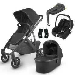 UPPAbaby VISTA V2 Travel System With Maxi-Cosi Cabriofix ISize + IsoFix Base - Jake