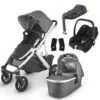 UPPAbaby VISTA V2 Travel System With Maxi-Cosi Cabriofix ISize + IsoFix Base - Jordan -Baby Products Store uppababy vista v2 cabriofix isize and base jordan 1