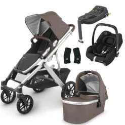 UPPAbaby VISTA V2 Travel System With Maxi-Cosi Cabriofix ISize + IsoFix Base - Theo