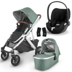 UPPAbaby VISTA V2 Travel System With Cybex Cloud T - Emmett