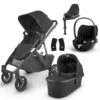 UPPAbaby VISTA V2 Travel System With Cybex Cloud T + Rotating IsoFix Base - Jake -Baby Products Store uppababy vista v2 cloud t isofix base jake