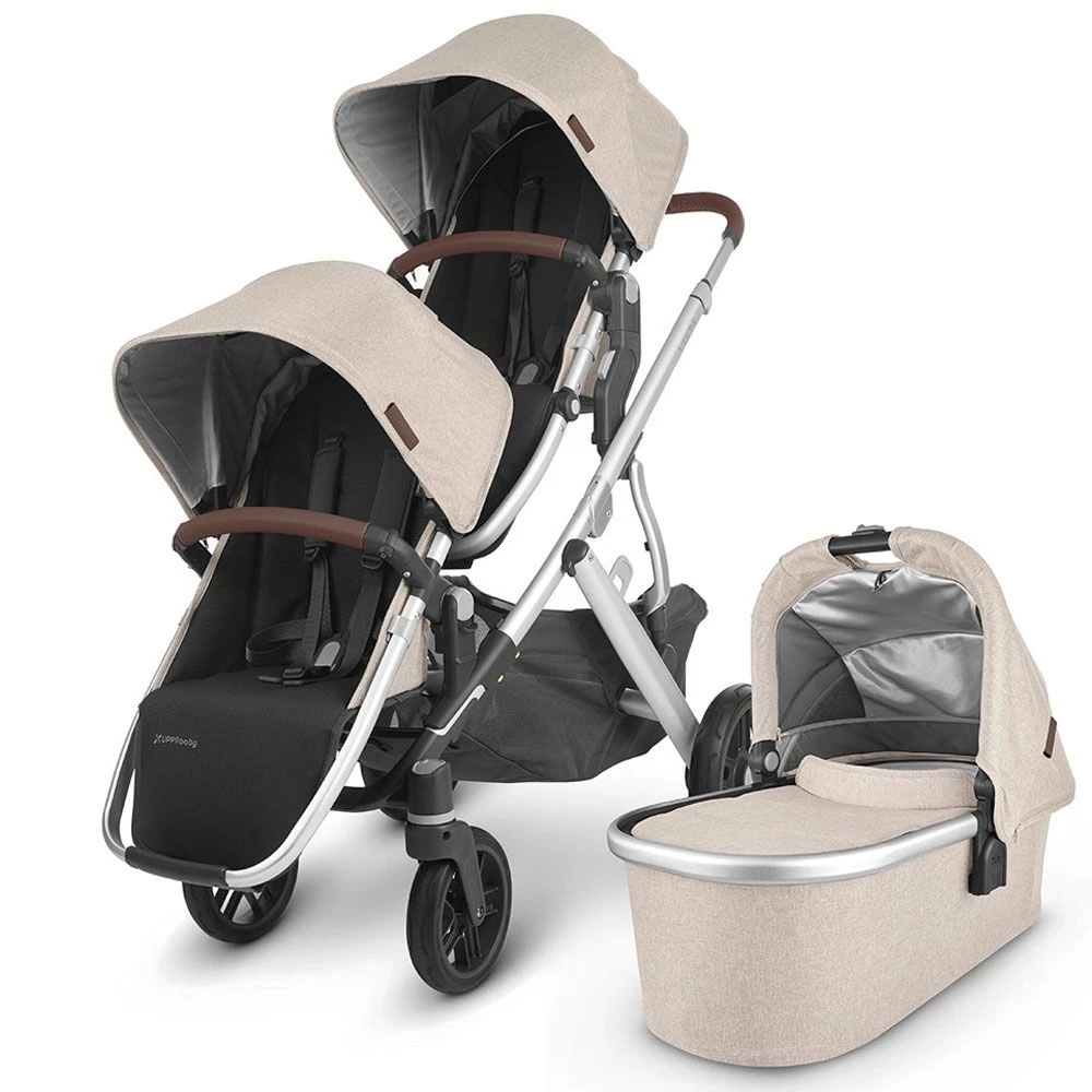 UPPAbaby VISTA V2 Double Maxi-Cosi Pebble 360 Travel System - Declan 4 UPPAbaby VISTA V2 Double Maxi-Cosi Pebble 360 Travel System - Declan - Image 2