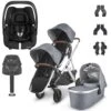 UPPAbaby VISTA V2 Double Maxi-Cosi Cabriofix I-Size Travel System - Gregory -Baby Products Store uppababy vista v2 double cabriofix isize and base gregory