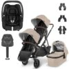 UPPAbaby VISTA V2 Double Maxi-Cosi Cabriofix I-Size Travel System - Liam -Baby Products Store uppababy vista v2 double cabriofix isize and base liam