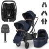 UPPAbaby VISTA V2 Double Maxi-Cosi Cabriofix I-Size Travel System - Noa -Baby Products Store uppababy vista v2 double cabriofix isize and base noa