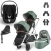 UPPAbaby VISTA V2 Double Cybex Cloud T Travel System - Emmett -Baby Products Store uppababy vista v2 double cloud t and base emmett