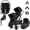 UPPAbaby VISTA V2 Double Cybex Cloud T Travel System - Jake -Baby Products Store uppababy vista v2 double cloud t and base jake