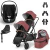 UPPAbaby VISTA V2 Double Cybex Cloud T Travel System - Lucy 2 UPPAbaby VISTA V2 Double Cybex Cloud T Travel System - Lucy -Baby Products Store uppababy vista v2 double cloud t and base lucy