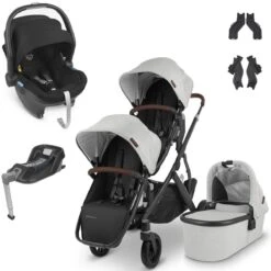 UPPAbaby VISTA V2 Double Mesa I-Size Travel System - Anthony