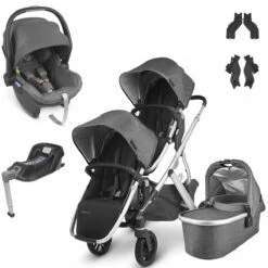 UPPAbaby VISTA V2 Double Mesa I-Size Travel System - Jordan