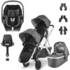 UPPAbaby VISTA V2 Double Maxi-Cosi Pebble 360 Travel System - Jordan -Baby Products Store uppababy vista v2 double pebble 360 and base jordan