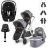 UPPAbaby VISTA V2 Double Maxi-Cosi Pebble 360 PRO Travel System - Gregory -Baby Products Store uppababy vista v2 double pebble 360 pro and base gregory