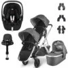 UPPAbaby VISTA V2 Double Maxi-Cosi Pebble 360 PRO Travel System - Jordan -Baby Products Store uppababy vista v2 double pebble 360 pro and base jordan