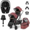UPPAbaby VISTA V2 Double Maxi-Cosi Pebble 360 PRO Travel System - Lucy