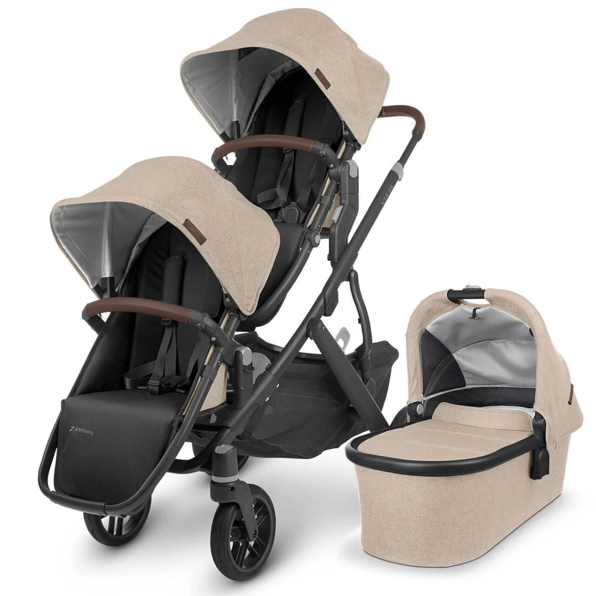 UPPAbaby VISTA V2 Double Maxi-Cosi Pebble 360 PRO Travel System - Liam 4 UPPAbaby VISTA V2 Double Maxi-Cosi Pebble 360 PRO Travel System - Liam - Image 2