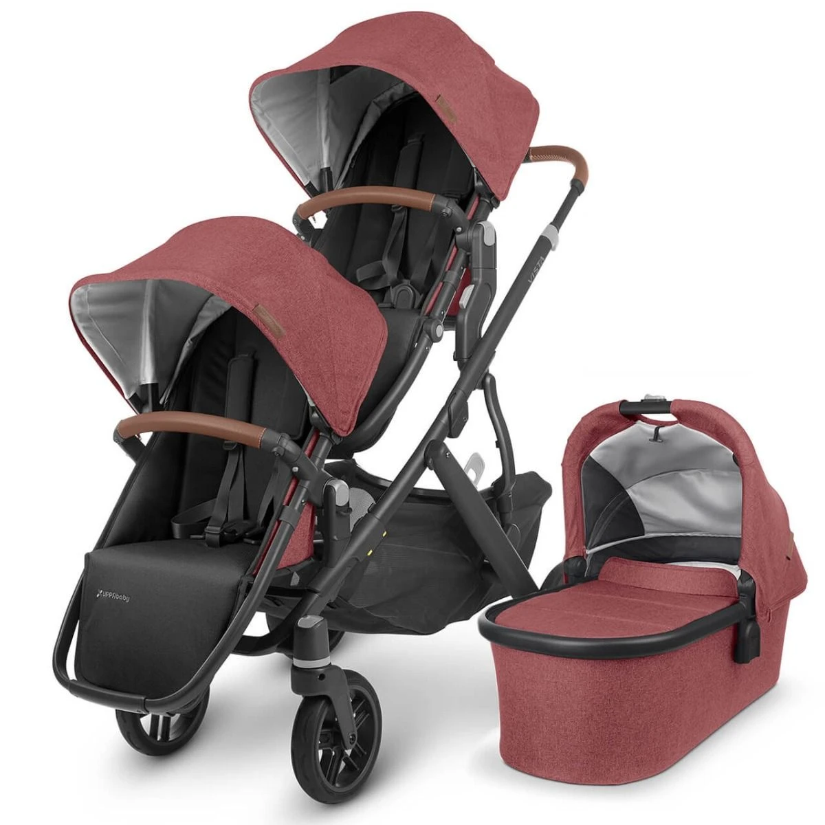 UPPAbaby VISTA V2 Double Mesa I-Size Travel System - Lucy 4 UPPAbaby VISTA V2 Double Mesa I-Size Travel System - Lucy - Image 2
