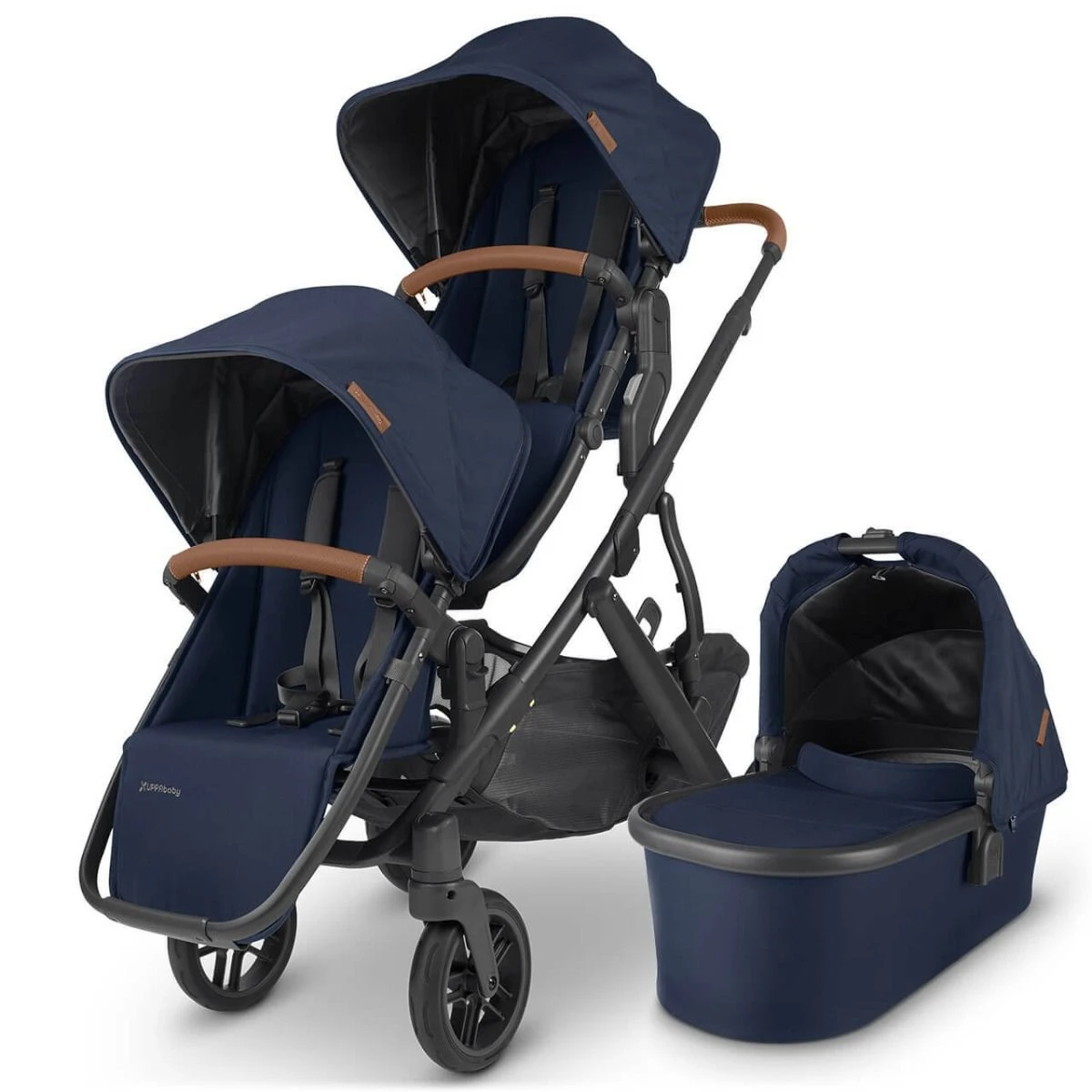 UPPAbaby VISTA V2 Double Maxi-Cosi Cabriofix I-Size Travel System - Noa 4 UPPAbaby VISTA V2 Double Maxi-Cosi Cabriofix I-Size Travel System - Noa - Image 2
