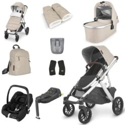 UPPAbaby VISTA V2 Luxury Travel System With Maxi-Cosi CabrioFix ISize - Choose Your Colour 14 UPPAbaby VISTA V2 Luxury Travel System With Maxi-Cosi CabrioFix ISize - Choose Your Colour -Baby Products Store uppababy vista v2 luxury accessory cabriofix isize bundle declan 2