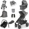 UPPAbaby VISTA V2 Luxury Travel System With Maxi-Cosi CabrioFix ISize - Greyson 1 UPPAbaby VISTA V2 Luxury Travel System With Maxi-Cosi CabrioFix ISize - Greyson -Baby Products Store uppababy vista v2 luxury accessory cabriofix isize bundle greyson